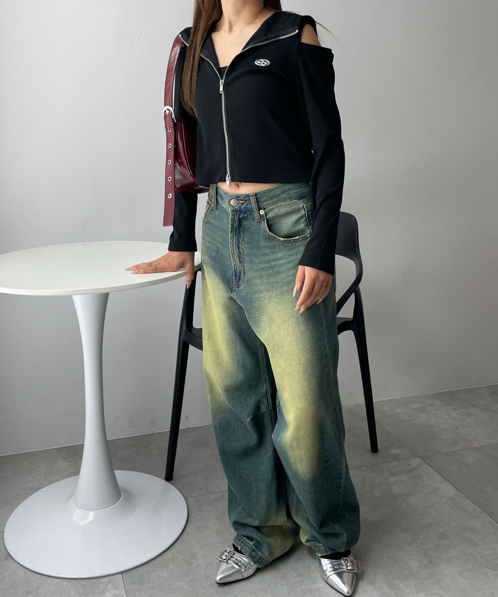 ブラック　モデル:155cm F着用