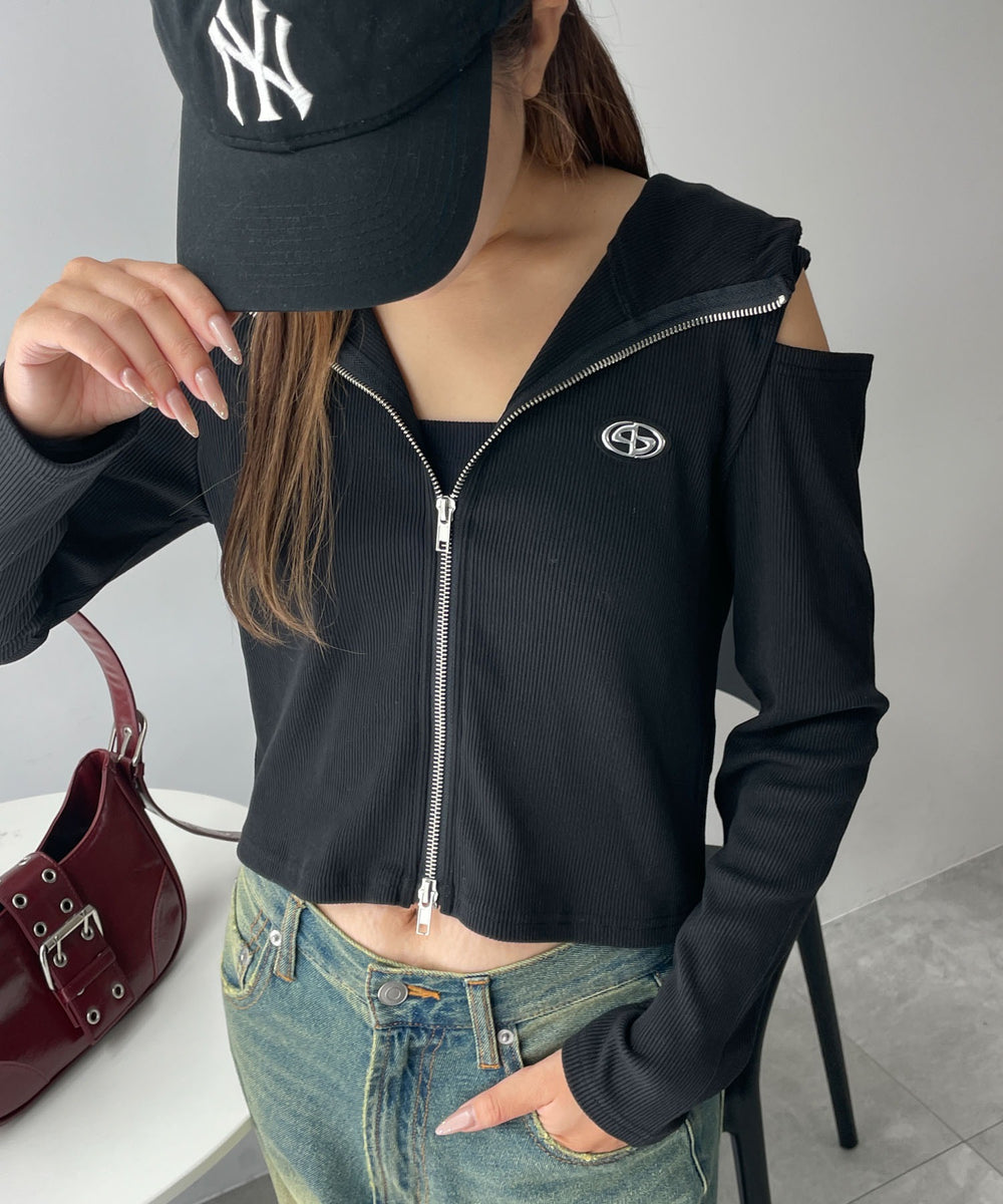 ブラック　モデル:155cm F着用