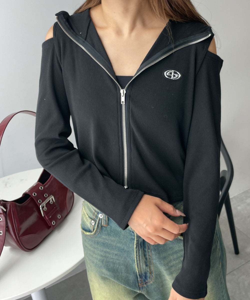 ブラック　モデル:155cm F着用