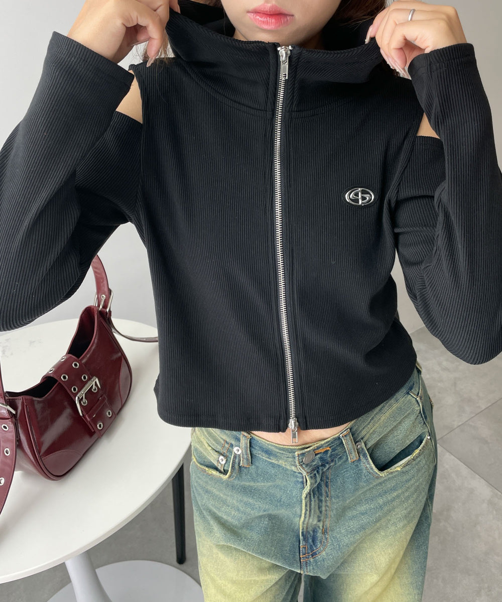 ブラック　モデル:155cm F着用