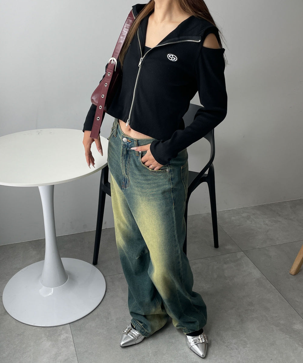 ブラック　モデル:155cm F着用