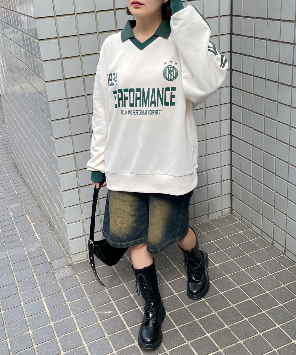 ホワイトアイボリー　モデル:155cm F着用