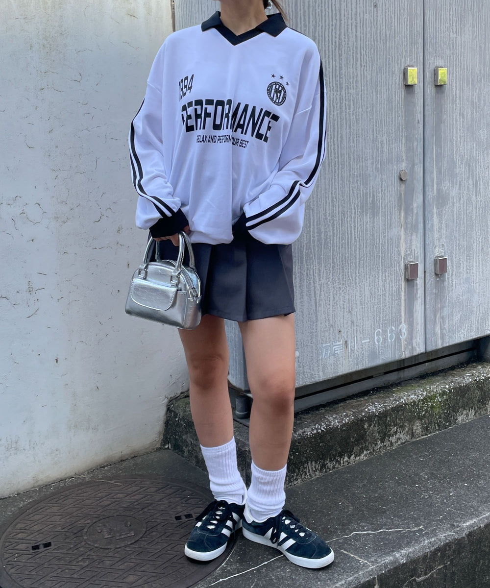 ホワイト　モデル:155cm F着用
