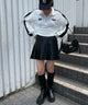 ホワイト　モデル:155cm F着用