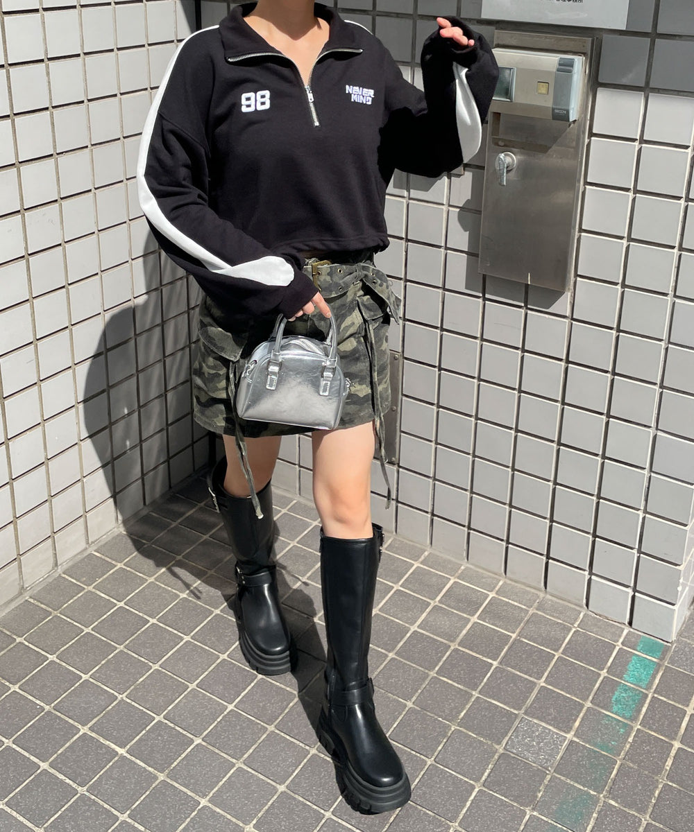 ブラック　モデル:155cm F着用