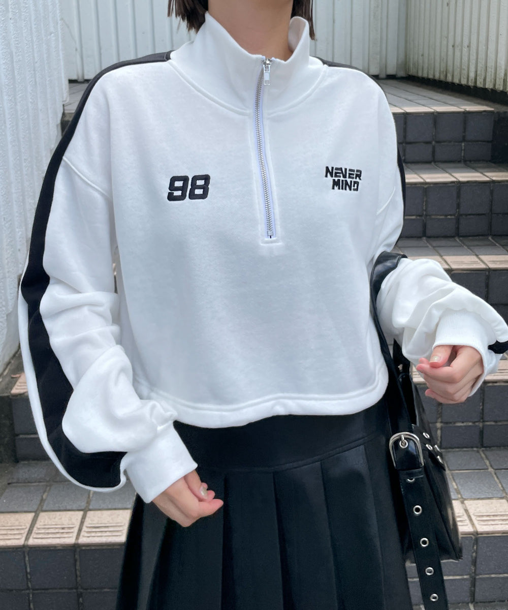 ホワイト　モデル:155cm F着用