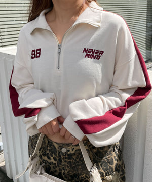 ホワイトアイボリー　モデル:155cm F着用