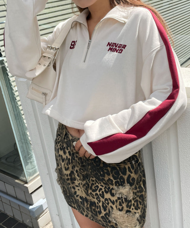 ホワイトアイボリー　モデル:155cm F着用