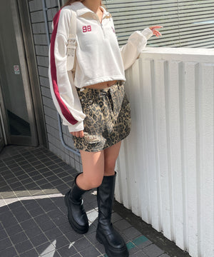 ホワイトアイボリー　モデル:155cm F着用