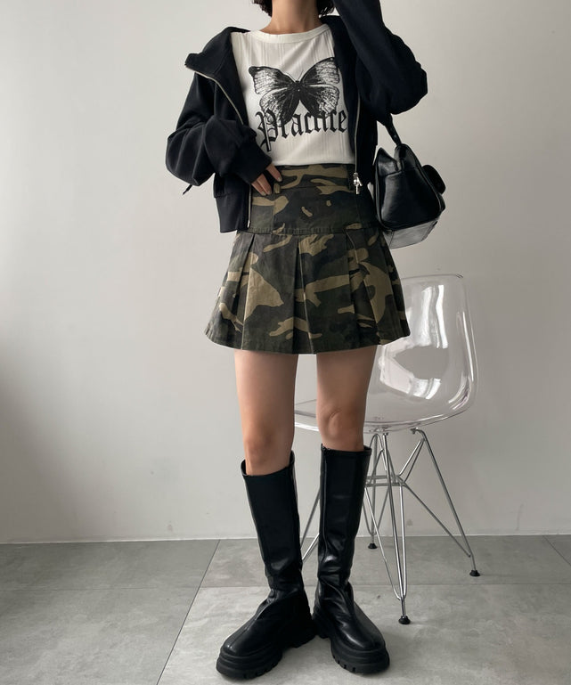 ホワイト　モデル:155cm F着用