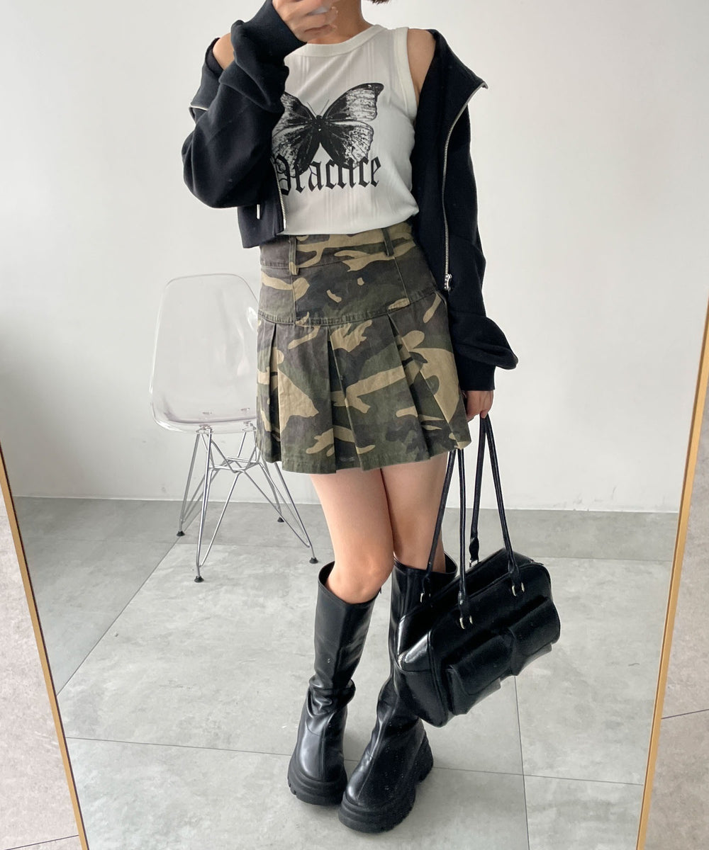 ホワイト　モデル:155cm F着用