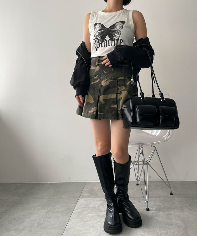 ホワイト　モデル:155cm F着用