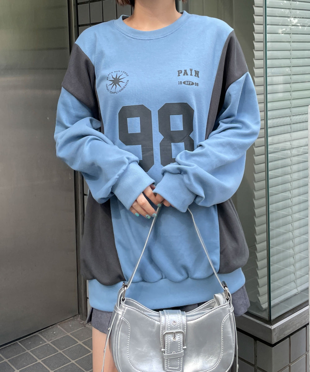 ブルー　モデル:155cm F着用