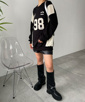 ブラック　モデル:155cm F着用