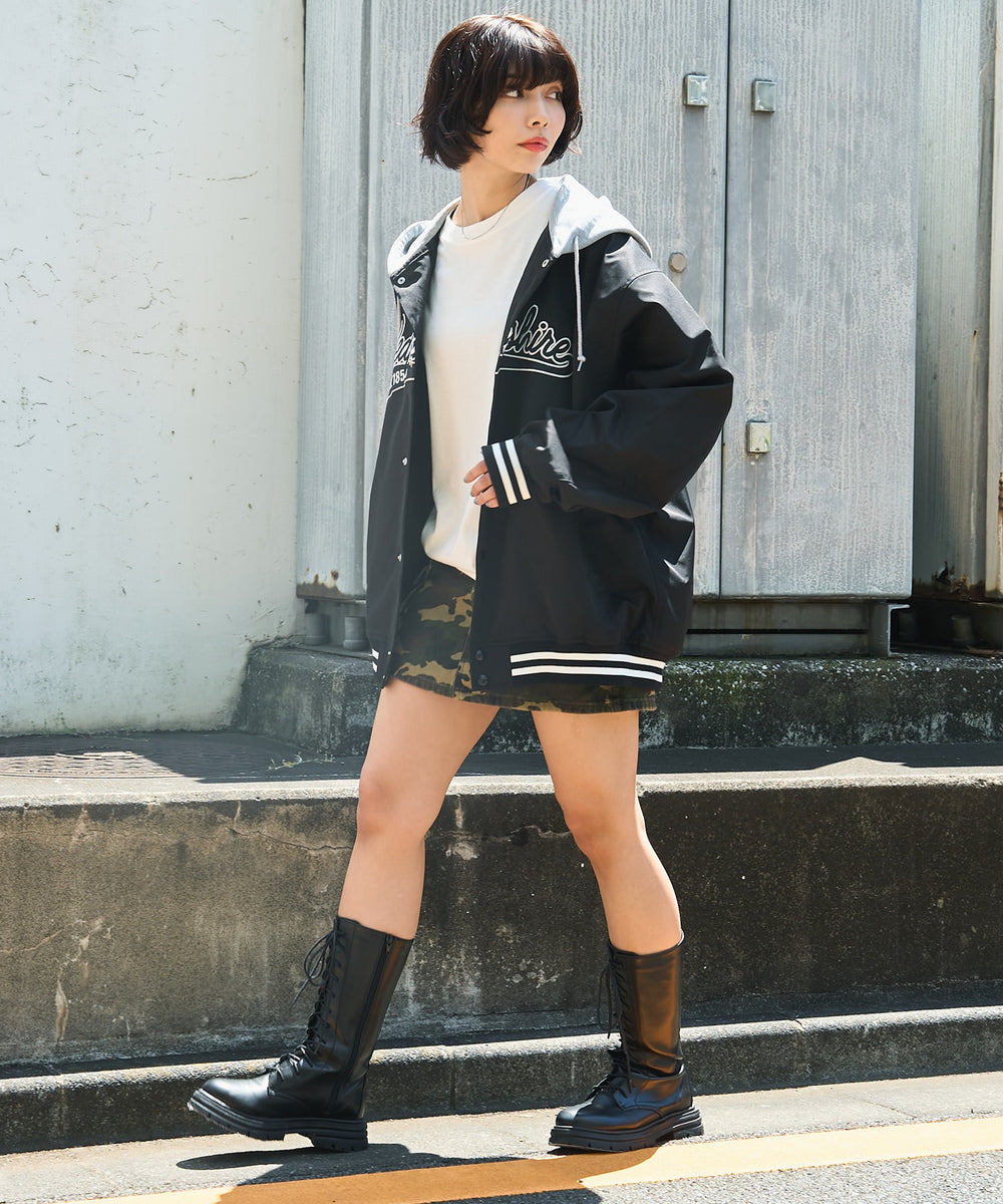 ブラック モデル：160cm L着用