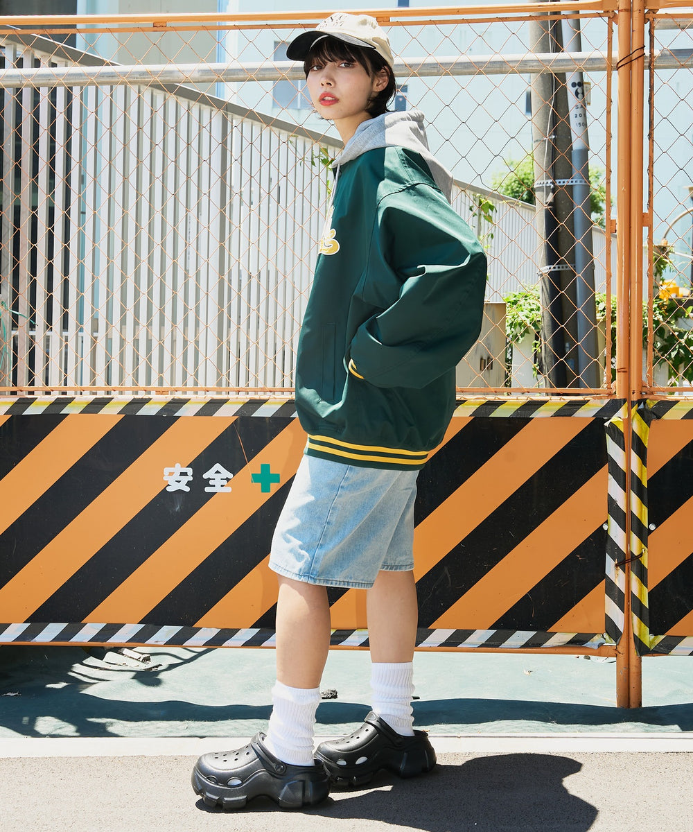 Dグリーン モデル：160cm L着用