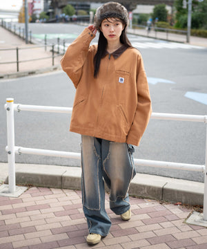 ブラウン モデル：161cm L着用