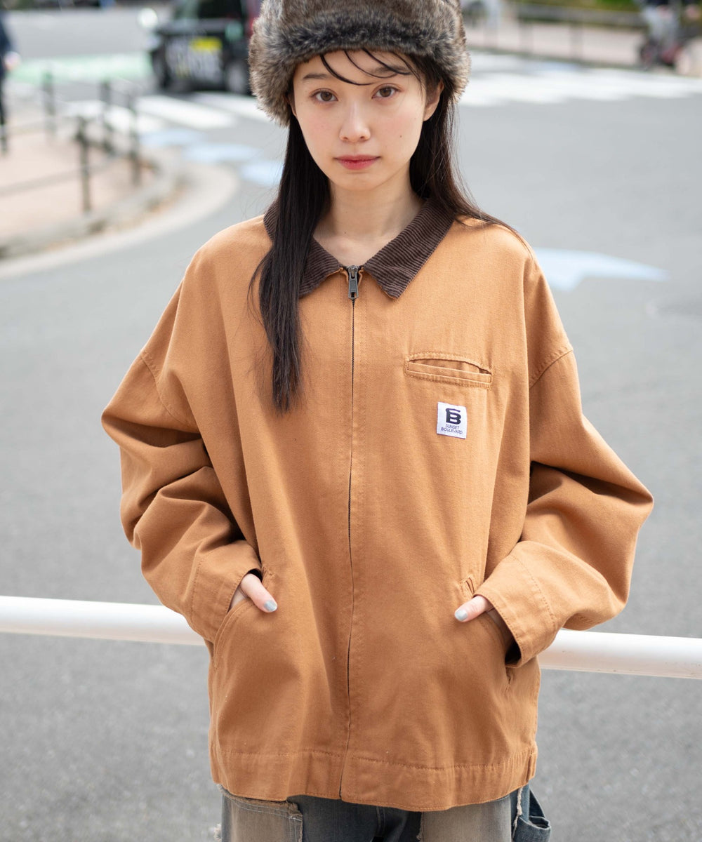 ブラウン モデル：161cm L着用