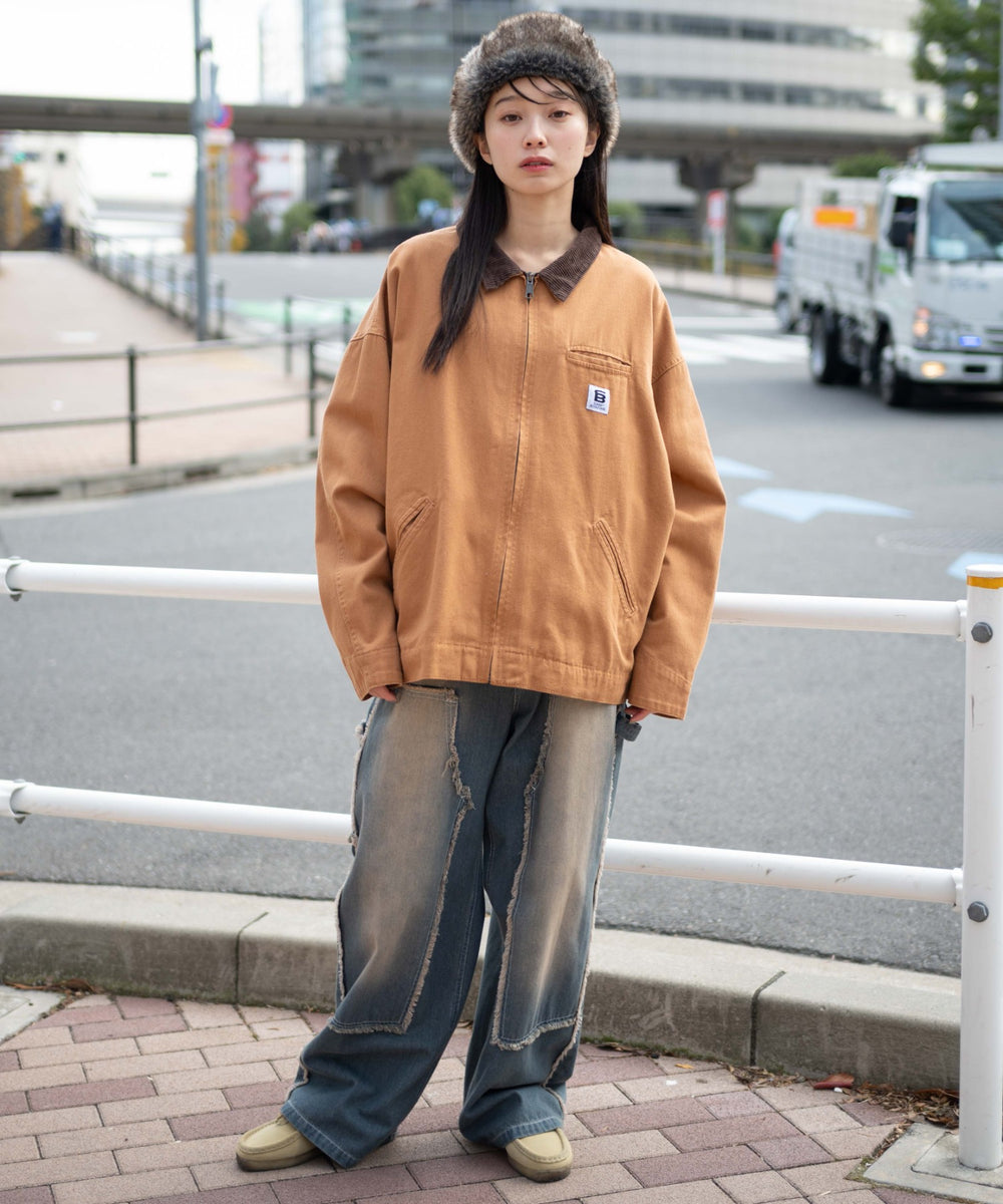 ブラウン モデル：161cm L着用