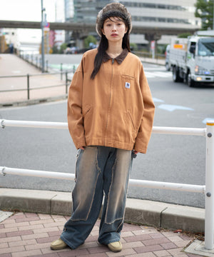 ブラウン モデル：161cm L着用