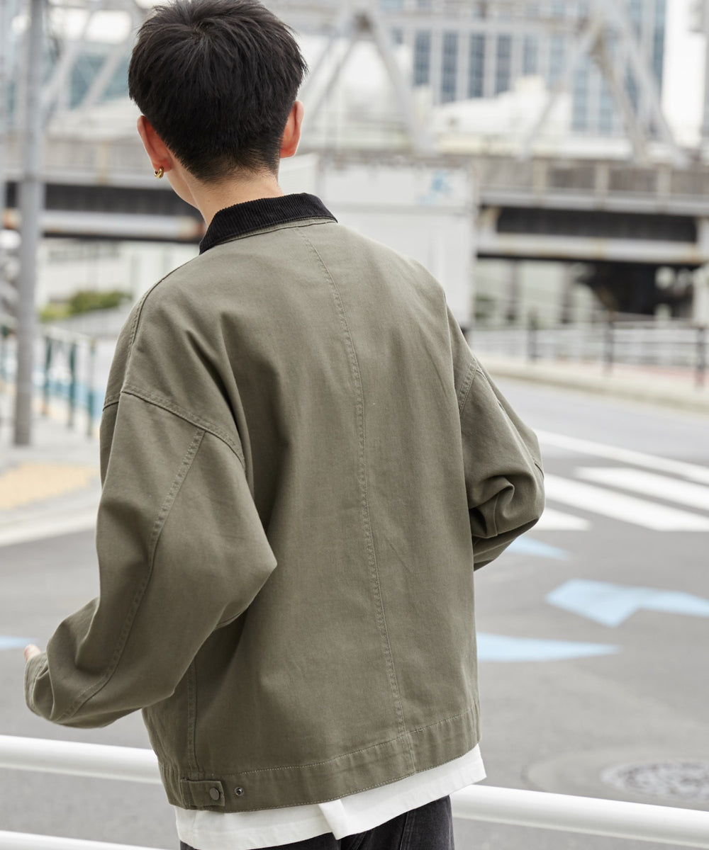 カーキ モデル：180cm L着用