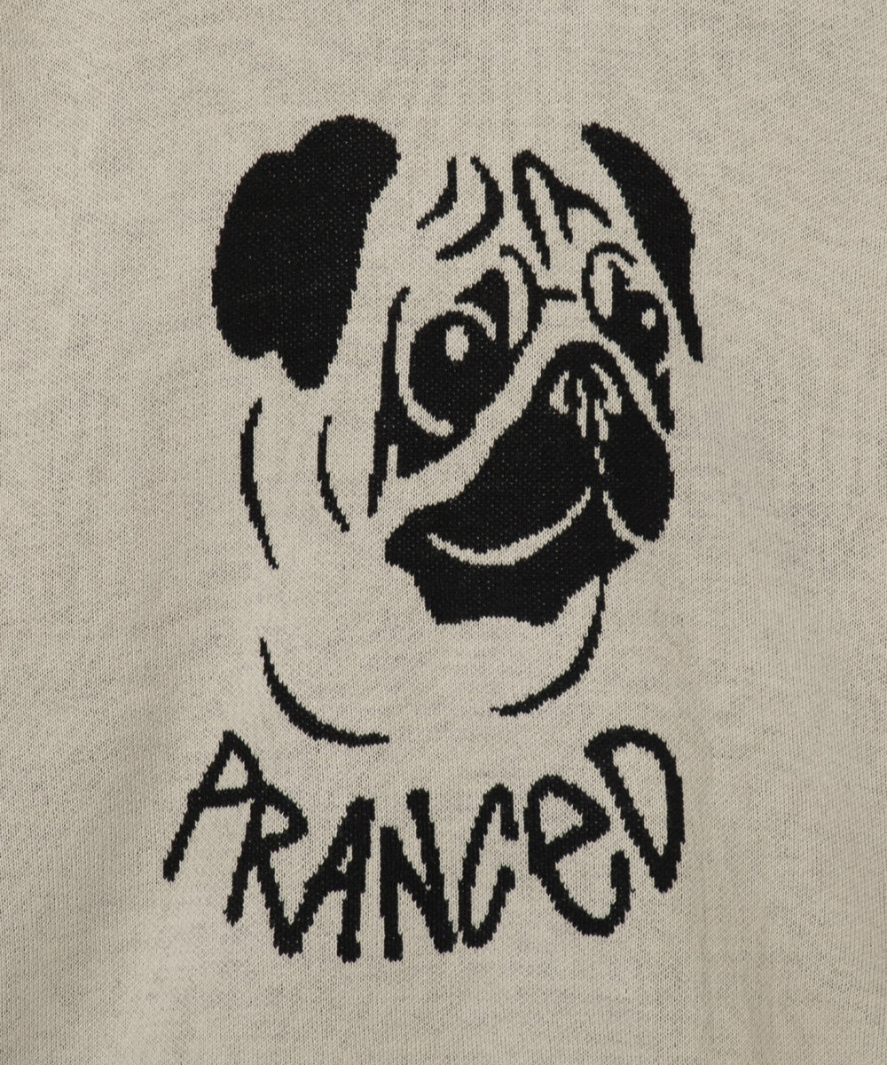 ジャガードグラフィックプルオーバー（LS）