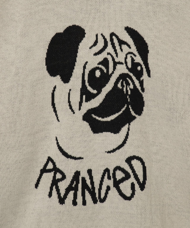 ジャガードグラフィックプルオーバー（LS）