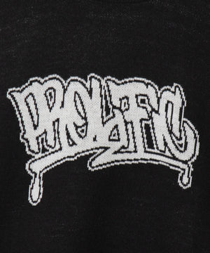 ジャガードグラフィックプルオーバー（LS）