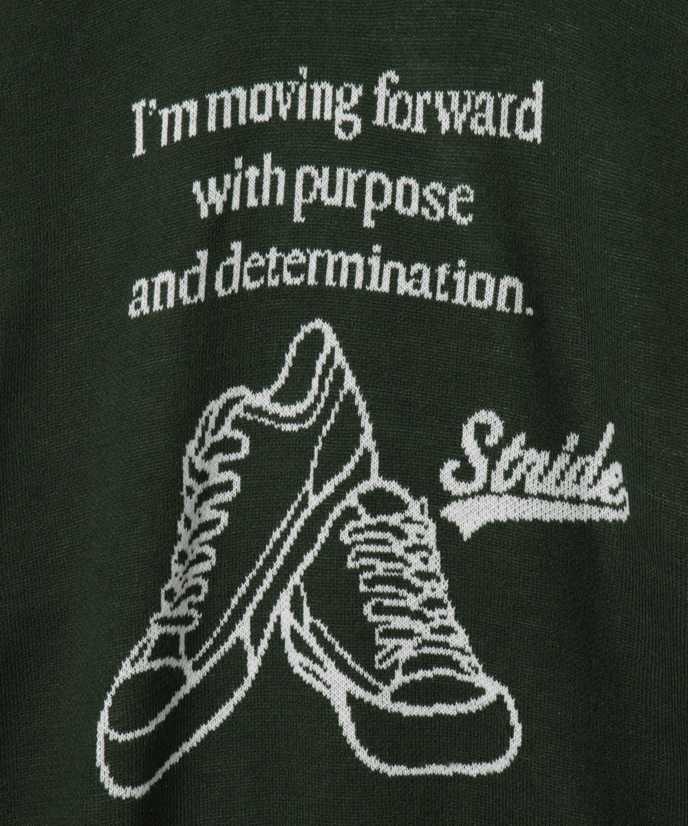 ジャガードグラフィックプルオーバー（LS）