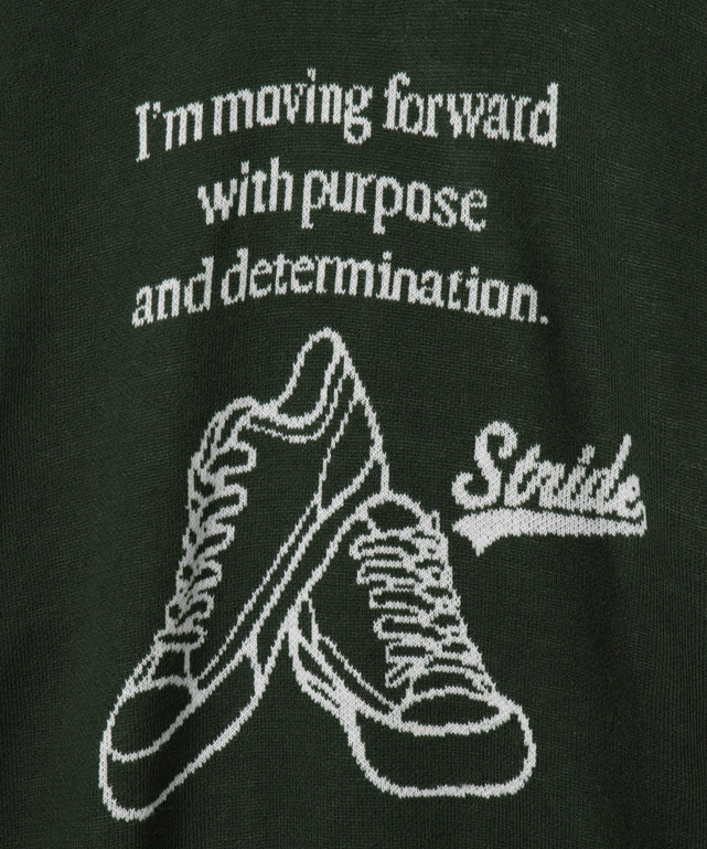 ジャガードグラフィックプルオーバー（LS）