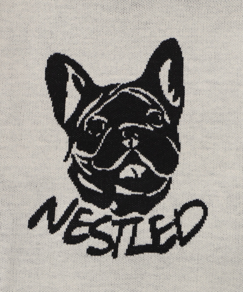 ジャガードグラフィックプルオーバー（LS）