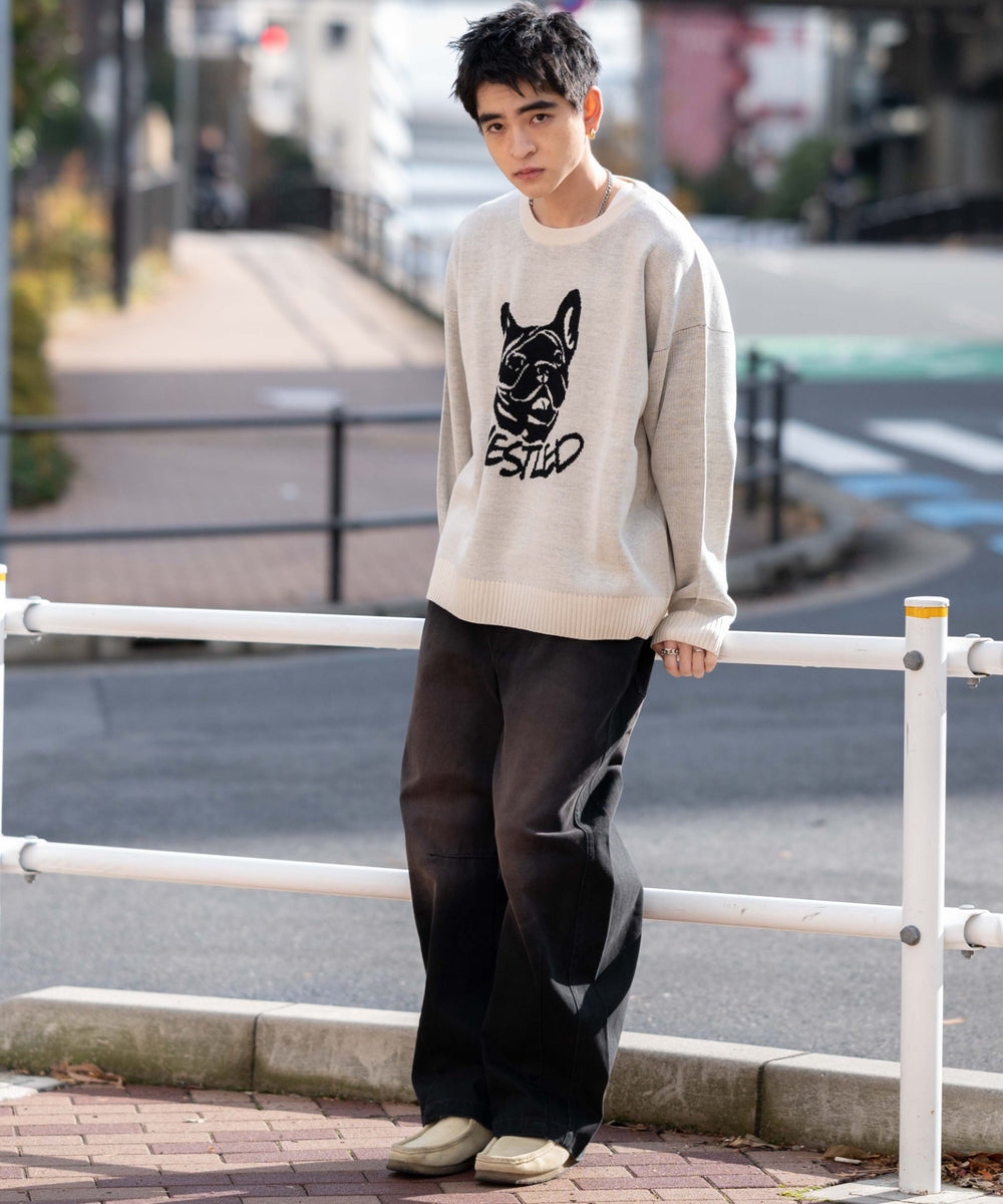 柄17 モデル：180㎝　L着用