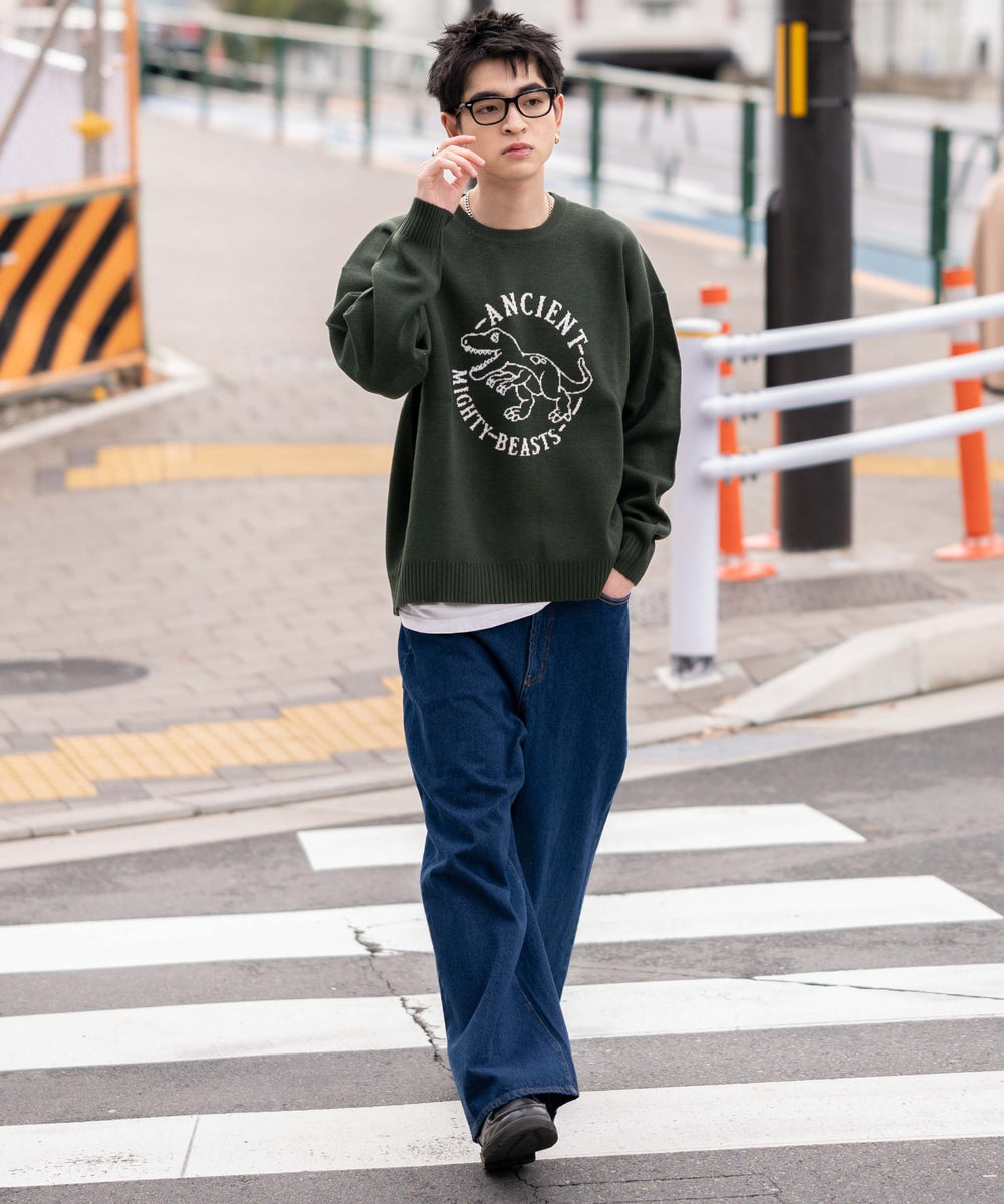 柄21 モデル：180㎝　L着用