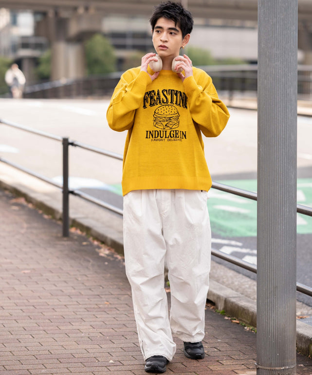 柄22 モデル：180㎝　L着用