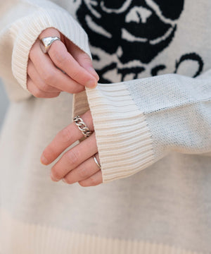 ジャガードグラフィックプルオーバー（LS）