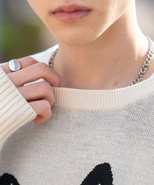 ジャガードグラフィックプルオーバー（LS）