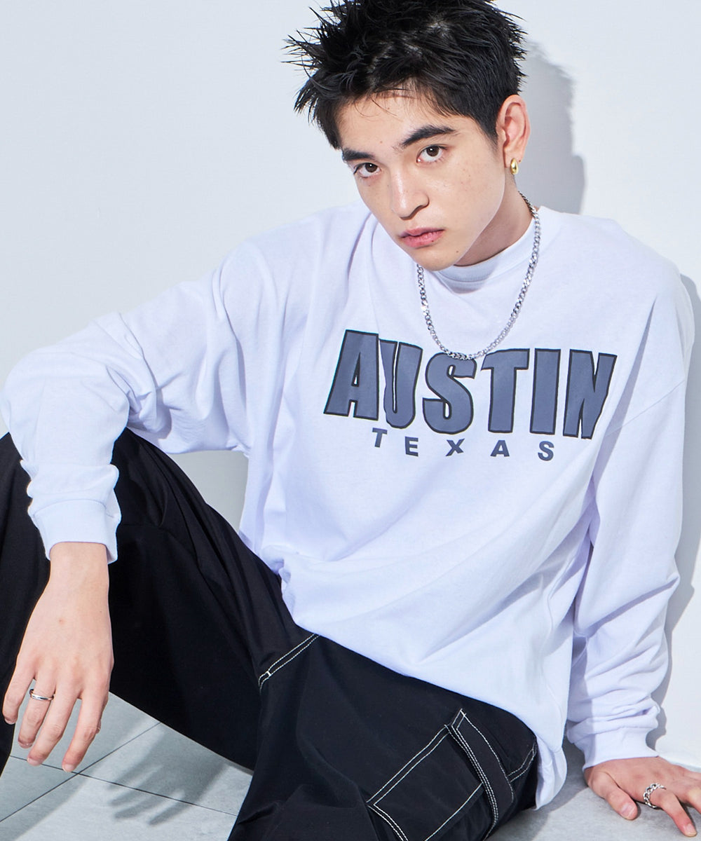 ホワイト モデル：180cm L着用