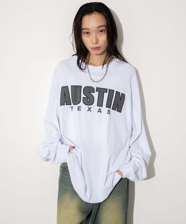 ホワイト モデル：161cm L着用