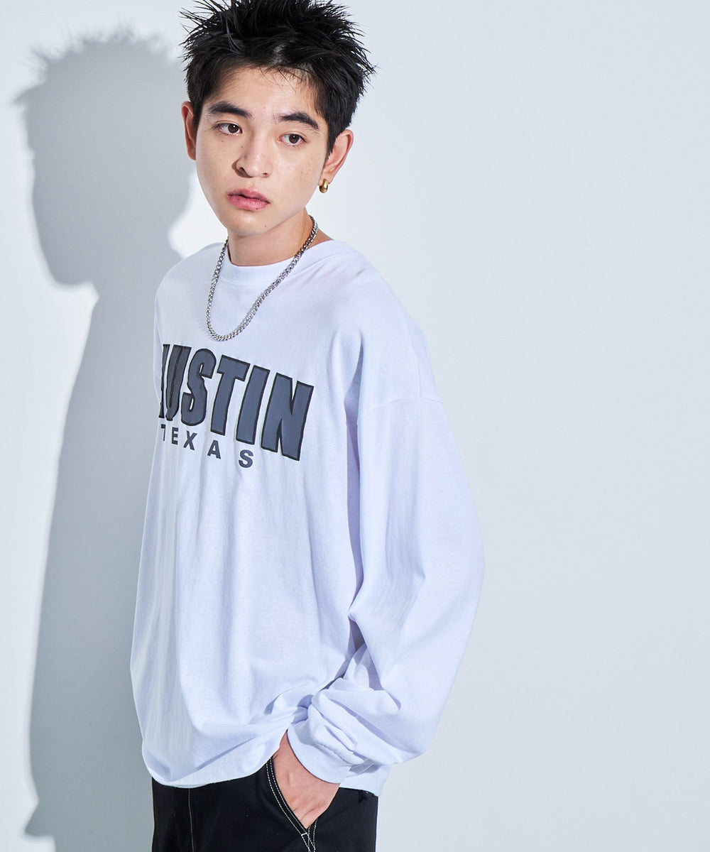 ホワイト モデル：180cm L着用