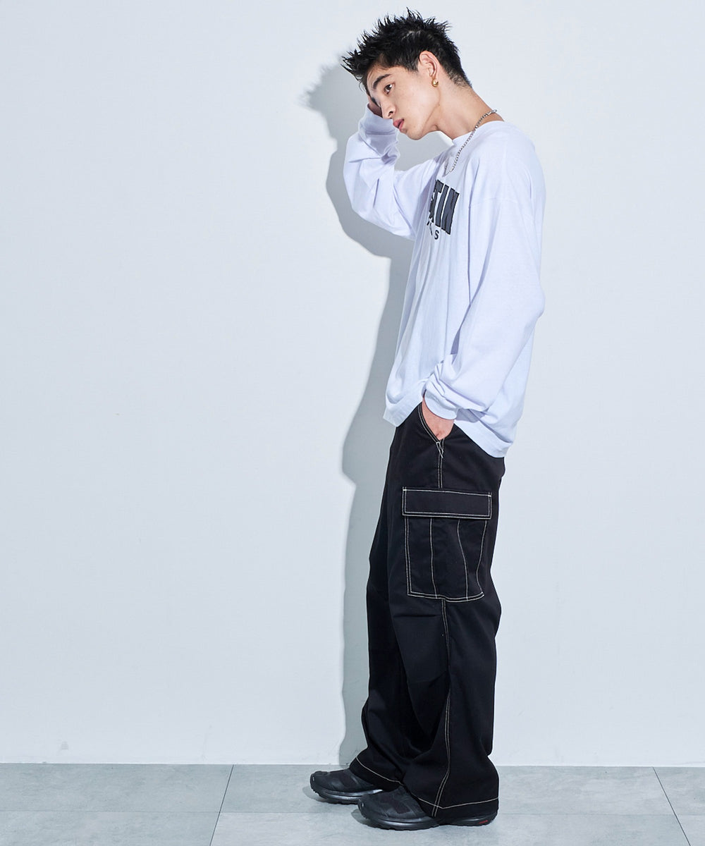 ホワイト モデル：180cm L着用