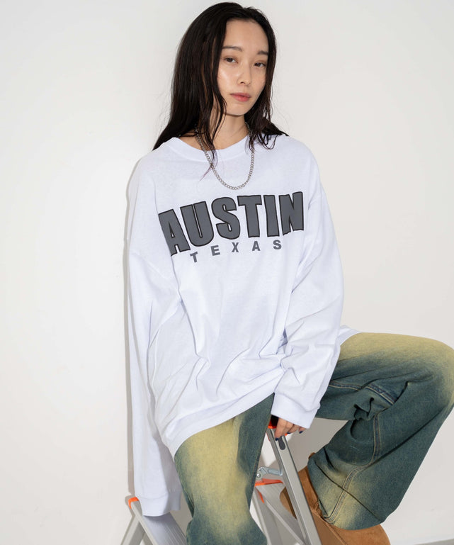 ホワイト モデル：161cm L着用