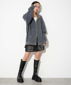 ブルー モデル：161cm L着用