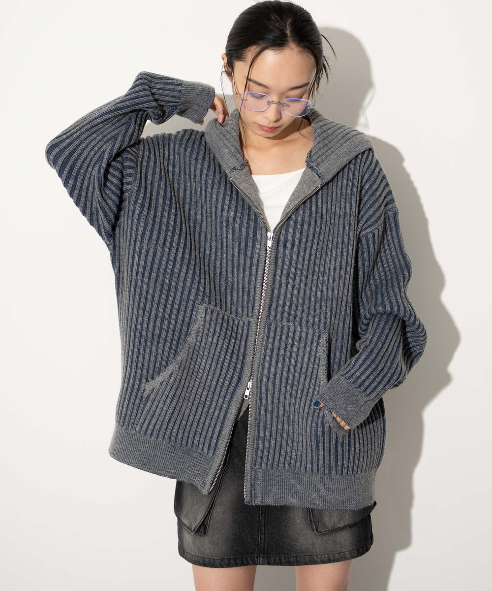 ブルー モデル：161cm L着用