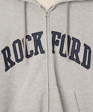 ワッペンロゴジップパーカー