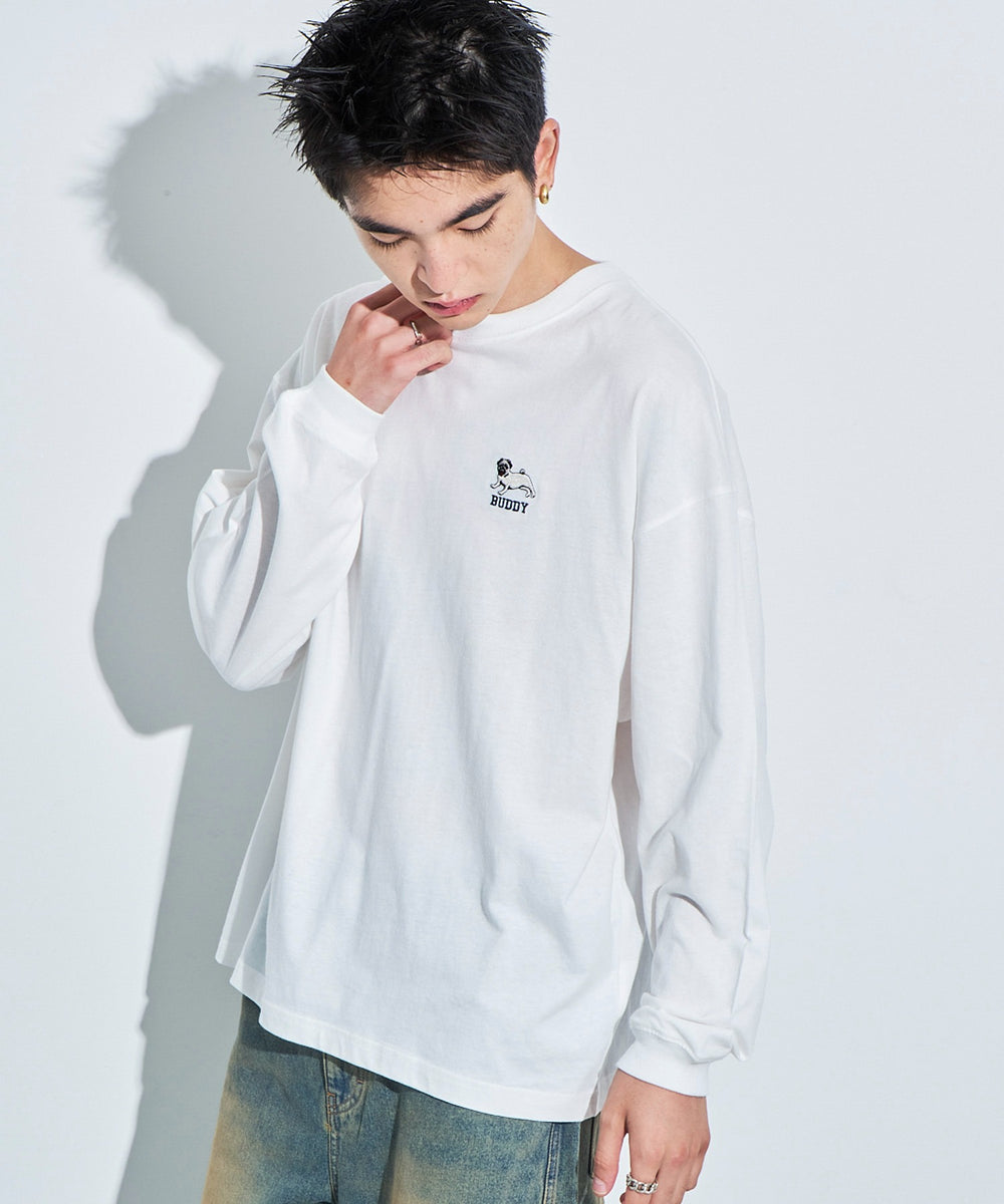 ホワイト モデル：180cm L着用