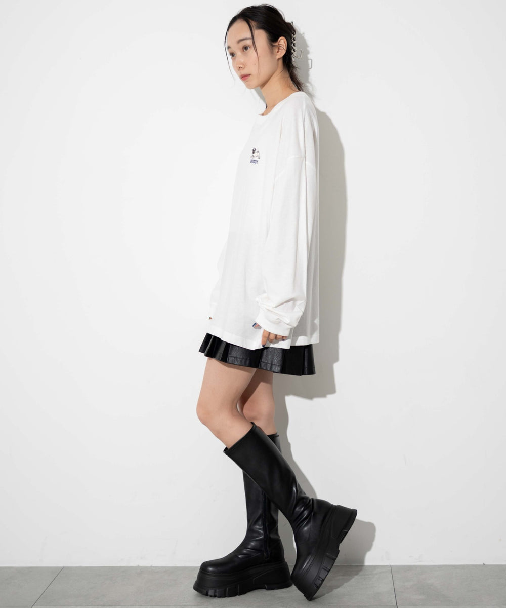 ホワイト モデル：161cm L着用