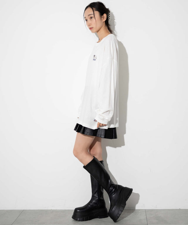 ホワイト モデル：161cm L着用