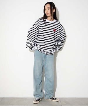 ホワイトボーダー モデル：161cm L着用