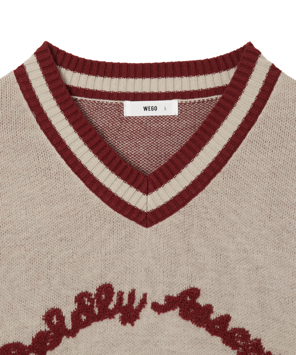 ラインチルデンニットプルオーバー