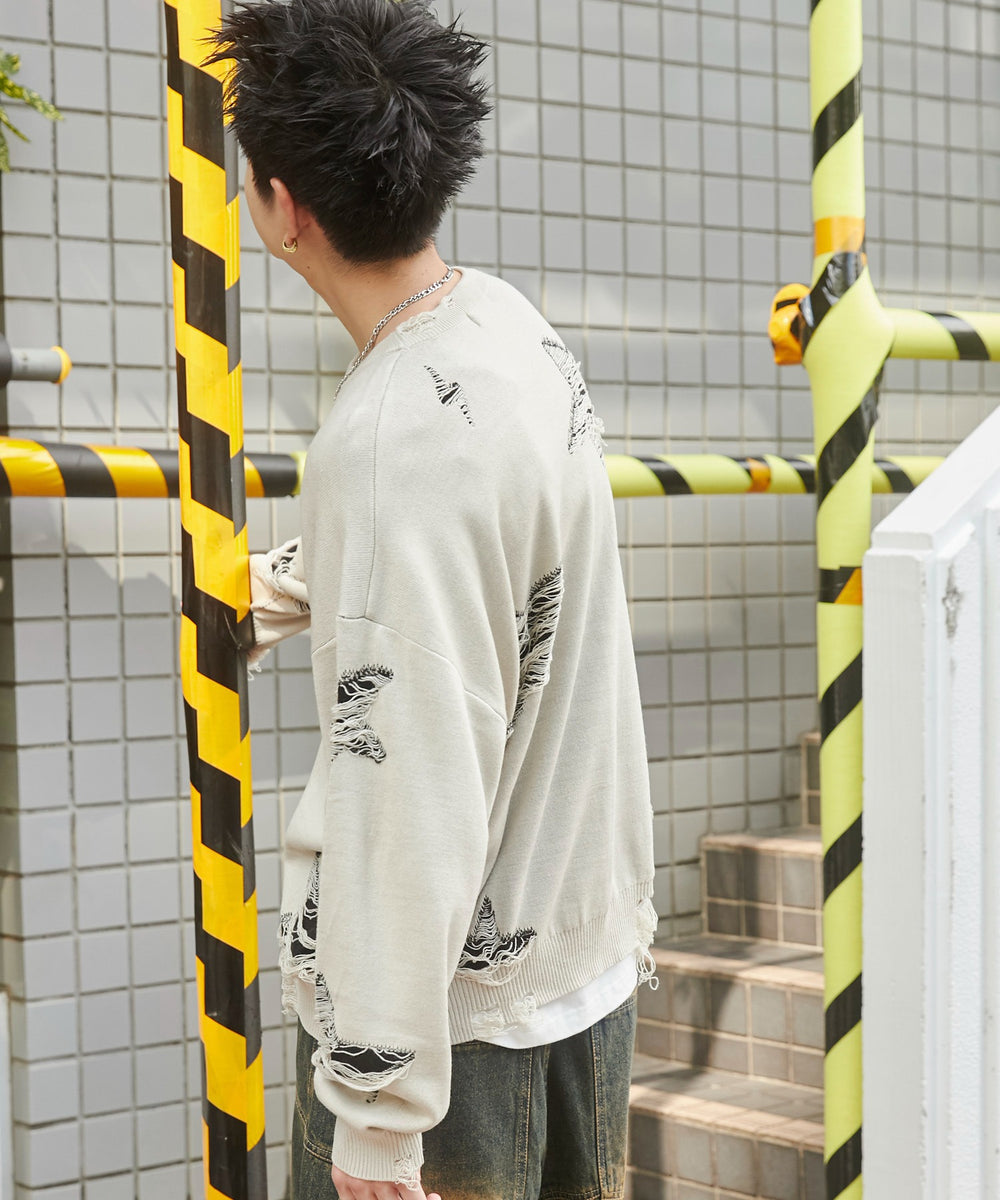 オフホワイト モデル：180cm L着用